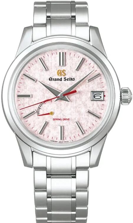 Grand Seiko Elegance Collection Wako 2023 Limited Edition Spring Drive "Apricot Flower" SBGA485 Replica Watch